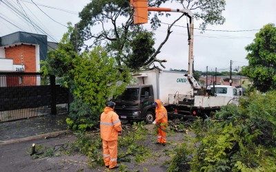 Prefeitura de Sarandi mobiliza equipes para atender ocorrências após temporal